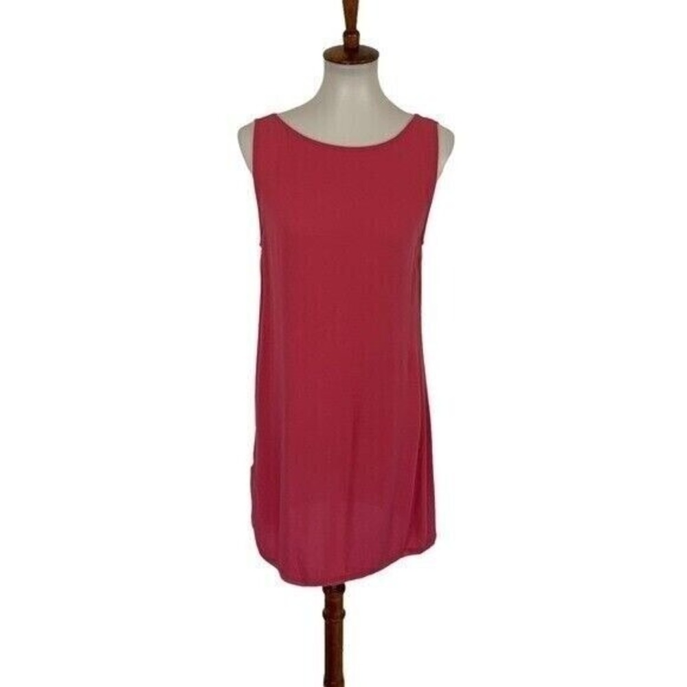Mango Pink Sleeveless Midi Dress 4 Feminine Chic‎ NWT Summer Look